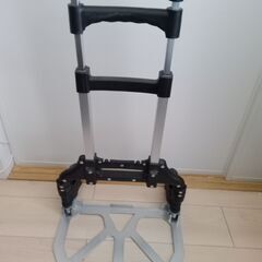 キャリーカート 耐荷重75kg 軽量 アルミ 折りたたみ 台車 ...