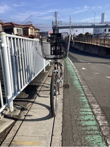 【中古自転車】　(ブラウンメタリック)  内装3段