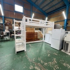 本日限り！！　おしゃれで綺麗なロフトベッド！