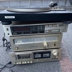 オーディオ　レコーダー　アンプなど　ジャンク