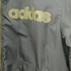 adidasアディダス　ジャケット・ジャンバー　ゴールドライン　メンズＬの画像