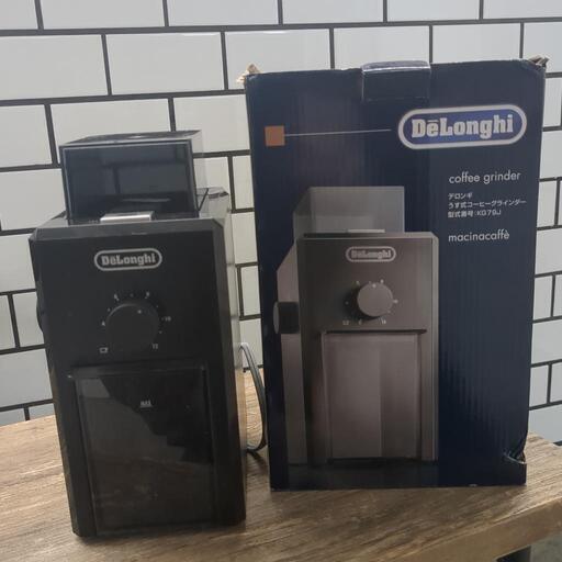 DeLonghi デロンギ うす式コーヒーグラインダー KG79J