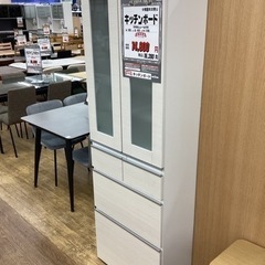 KB-30【新入荷　リサイクル品】キッチンボード　白の画像