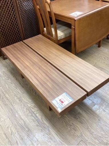 KB-33【新入荷　リサイクル品】モーダエンカーサ　カフェ　ウォールナット　コーヒーテーブル　ブラウン