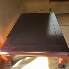 昔ながらの　ちゃぶ台　ローテーブル　120x79x35