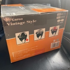 【取引終了】バイク用ヘルメット ゴーグル付き 新品未使用