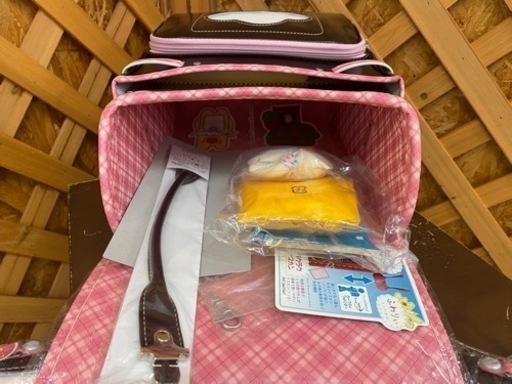 【愛品館 江戸川店】ふわりぃランドセル パールセピア 開封済み未使用品 ID:107-049391-007