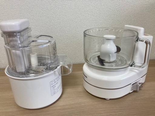 【2/17値下げ】Panasonic 製 フードプロセッサ MK-K81-W