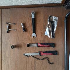 [引き取り限定] 自転車パーツ:自転車パーツ専用工具等々
