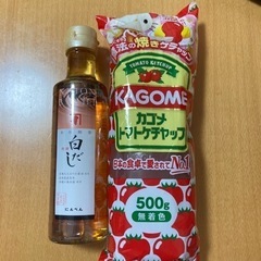 にんべん白だしとケチャップ