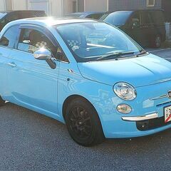 ★格安★FIAT500★ツインエアターボ★Sparcoアルミ/社外サス/社外マフラー★社外ナビ/フルセグTV他の画像