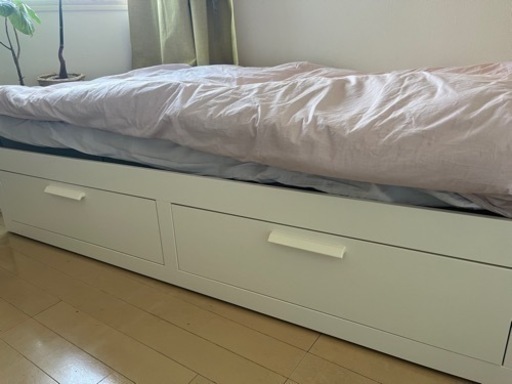 【新品同様】IKEA Brimnes ベッド