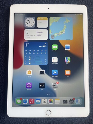 iPad air ２ silver Wi-Fi-cell ６４GB　バッテリー８４％