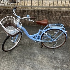 【美品】自転車　子供　小学生　高学年　22インチ