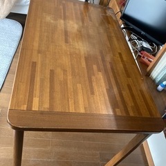 【2/23まで】【レトロ】フジモク製ダイニングテーブルの画像