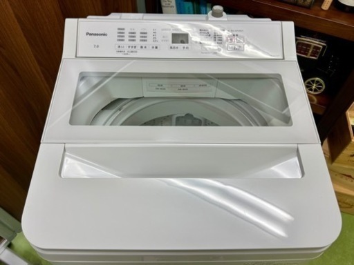 槽洗浄済み【Panasonic 全自動洗濯機 NA-FA7H1 ホワイト 2022年製 パナソニック 