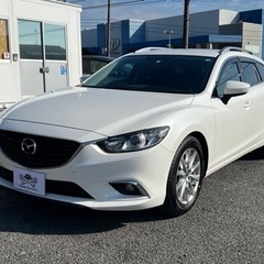 ★支払い総額 32.8万★ローン可能★マツダ アテンザワゴン ディーゼルターボ！車検令和6年8月！下取り、配送可能！の画像