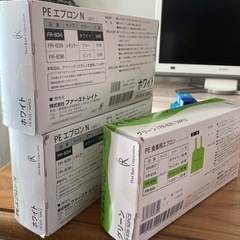 使い捨てエプロンの画像