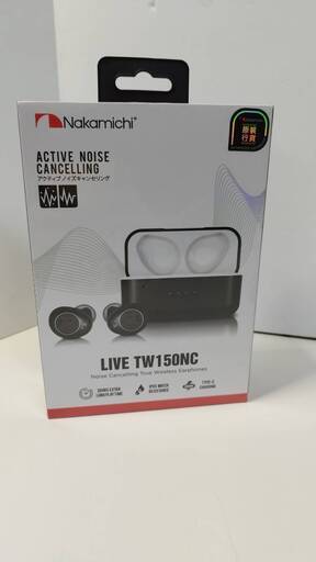 【新品未開封】Nakamichi LIVE TW150NC ノイズキャンセリング ワイヤレスイヤホン