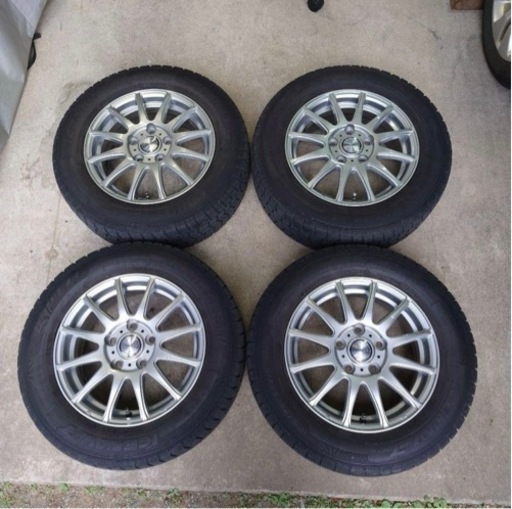 195/65R15 グッドイヤースタッドレスタイヤ+アルミホイール