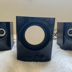 ELECOM木製スピーカー