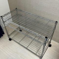 ※取引終了　メタルラック(錆、汚れ多少あり)の画像