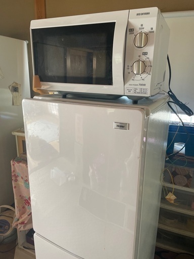 冷蔵庫・レンジ売ります