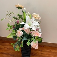 ゆりのアレンジメント　造花
