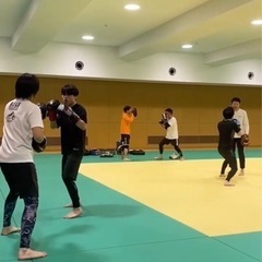 千曲市でキックボクシング教室　会員募集中の画像