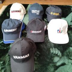 建機メーカー　キャップ　７点セットの画像