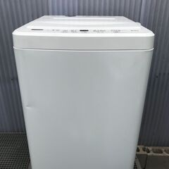 【FU727】★洗濯機  ヤマダ  YWM-T60H1  2021年製  6㎏