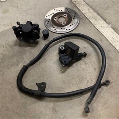 アドレスv100 v125g キャリパーブレーキホースマスターシ...