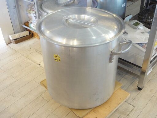 リサイクル品 PROGUSTO 51cm アルミ寸胴鍋 102リットル 業務用　N-196