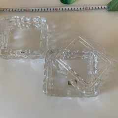 ガラス　ベネチアン　ワインカップ　ホヤ小物入れ　フラワーベース　スワン　置物　花瓶ガラス工芸品の画像