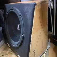 KICKER 18インチウーファー　外向き KICKER 18インチウーファー外向き