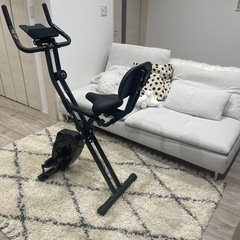 ハイガー　フィットネスバイク　静音　折りたたみの画像