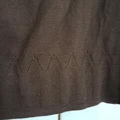 セーター茶色　Lの画像