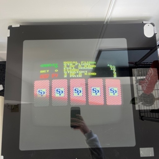 昭和　レトロ　ポーカーゲーム機　引き取り限定