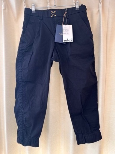 Kolor 21SS パッカリングパンツ　ブラック　サイズ1