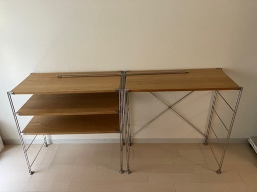 無印良品ステンレスユニットシェルフセット