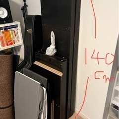 イケアの棚と収納ボックスセットの画像