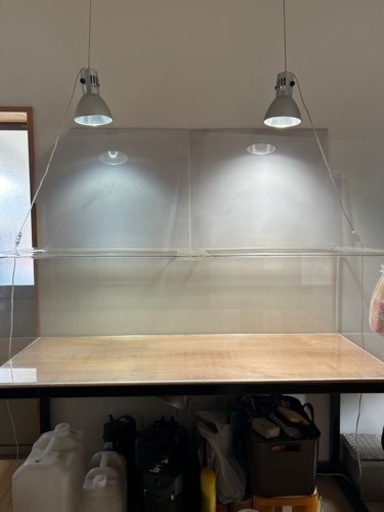 値下げしました150cmアクリル水槽　水槽台　セット