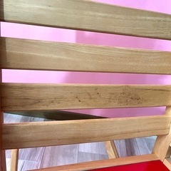 IKEA IKEA 子供用　ロッキングチェア　キッズ　キッズチェア　赤　の画像