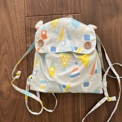 レインポンチョ　リュック付き