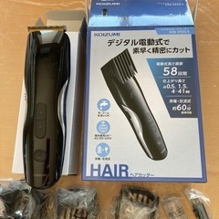 KOIZUMI デジタル式ヘアカッターKHBー−900/kの画像