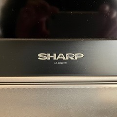 シャープ液晶テレビ　37型の画像