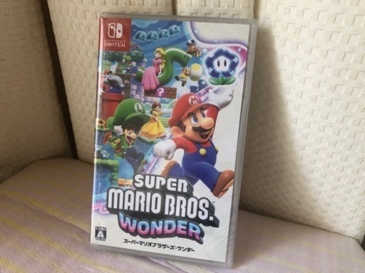 Switch スーパーマリオワンダー　新品未開封