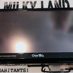 SANYO　Gorilla SSDポータブルナビゲーション　NV-SD730DT 7V型　2009年度製　　　　　ジャンク品扱い