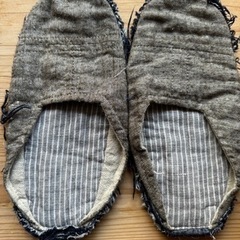 fog linen workスリッパ　差し上げます
