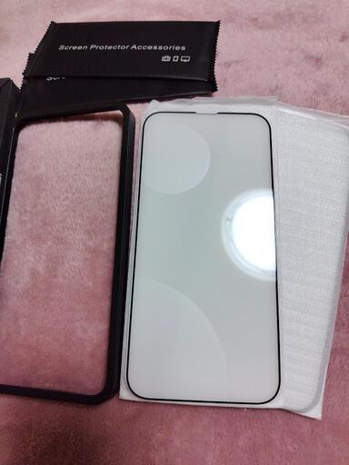 13pro 強化ガラスフィルム 【2枚・全面保護】